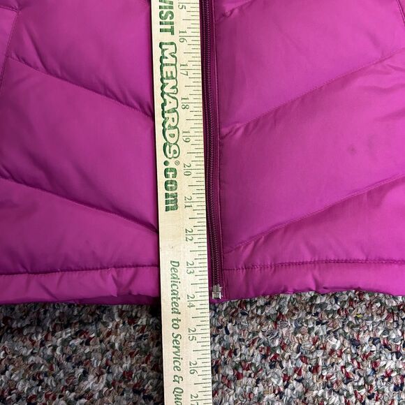 Lands End NWOT Fuchsia Pink Down Filled Quilted Puffer Vest Size S - Picture 13 of 13